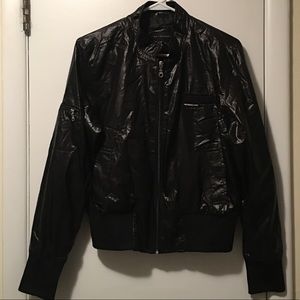 MO X MEMBERS ONLY BLACK BOMBER
